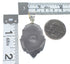 Native American Pueblo Design Multicolor Sterling Silver Jewelry Pendant RX94534